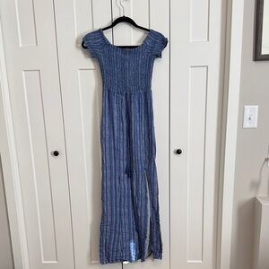 Band of Gypsies Blue Striped Top